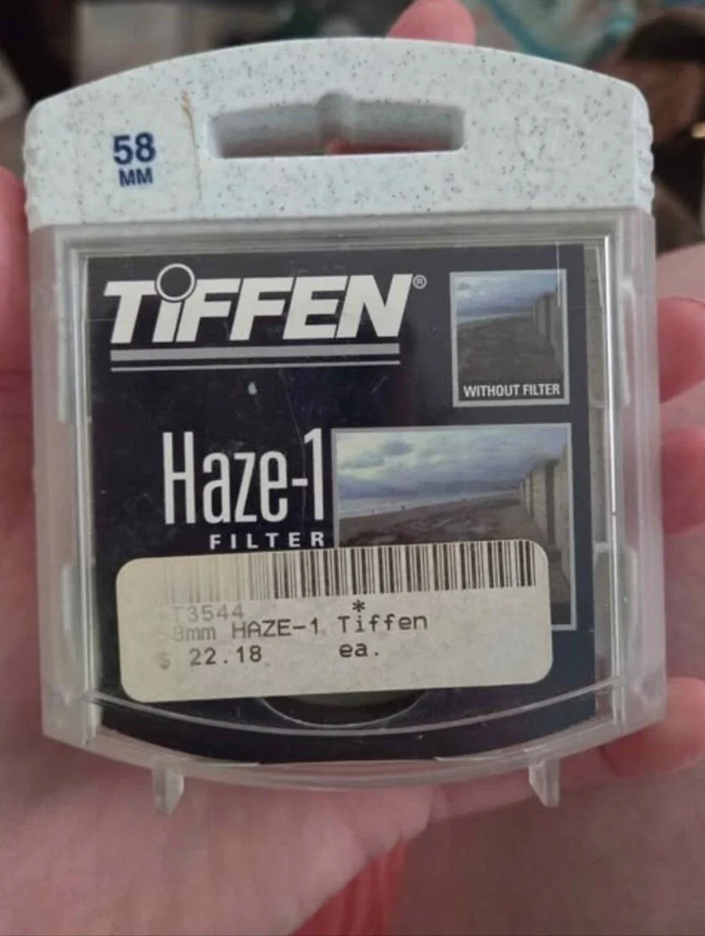 Haze-1 58mm Clear Camera Lens Filter